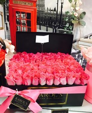CAJA DELUXE 100 ROSAS