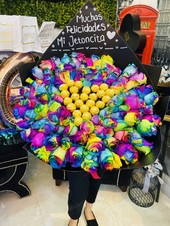 RAMO CORAZÓN ARCOIRIS