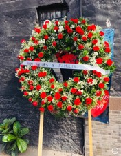 CORONA FUNERAL 100 Rosas